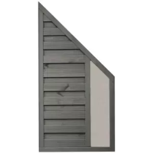 Image of 6x3 Angled Palermo Screen Solid Infill ONLY AVAILABLE IN A MINIMUM QUANTITY OF 3