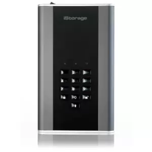Image of iStorage DiskAshur DT2 external hard drive 20000 GB Black Grey