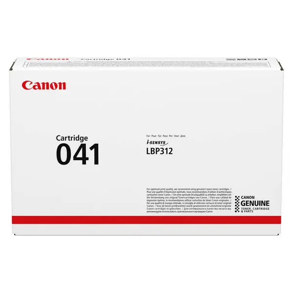 Image of Canon 041 Black Toner Cartridge - 0452C002 (Original)