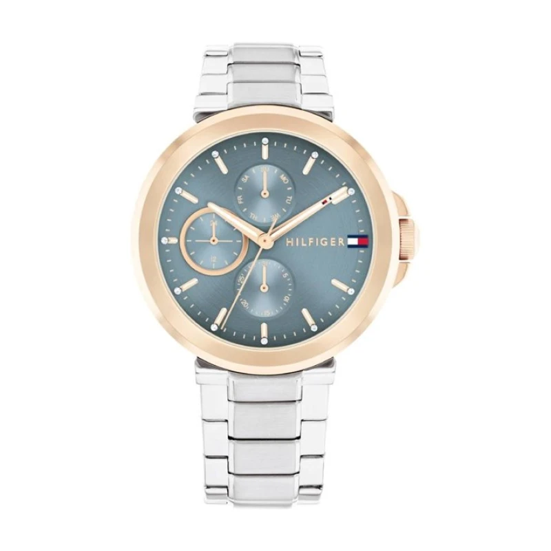 Image of Tommy Hilfiger 1782754 Womens Lori Blue Dial / Stainless Watch