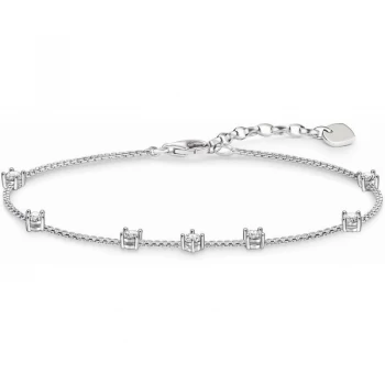 Image of Ladies Thomas Sabo Sterling Silver Glam & Soul Cubic Zirconia Bracelet