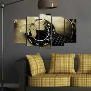 Image of 5MF-33 Multicolor Decorative MDF Painting (5 Pieces)