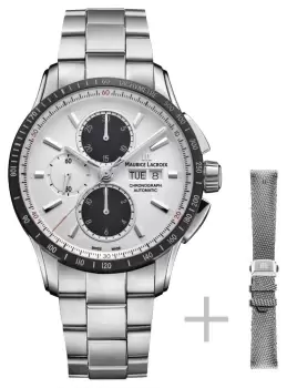 Image of Maurice Lacroix PT6038-SSL2H-130-A Pontos S Chronograph 43mm Watch