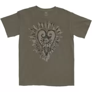 Image of Gojira - Fortitude Heart Unisex X-Large T-Shirt - Grey