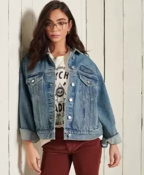Image of Superdry Boyfriend Crafted Trucker Jacket