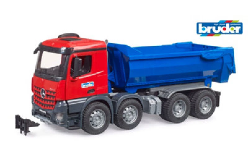 Image of Bruder Bruder 1:16 MB Arocs Halfpipe dump truck Heavy H Multi unisex 01:16