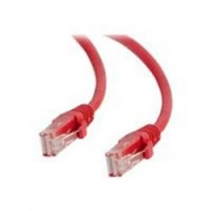 Image of C2G 1m Cat6 UTP LSZH Network Patch Cable - Red