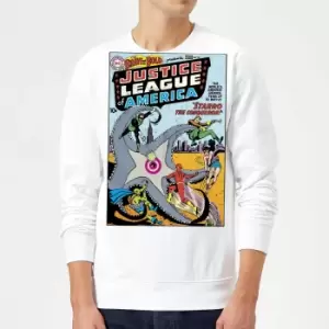 Image of Justice League Starro The Conqueror Cover Sweatshirt - White - S