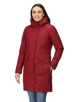 Image of Regatta Romine Waterproof Insulated Jacket - Red, Size 16, Women