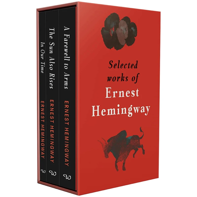 Image of Selected Works Of Ernest Hemingway 3 Book Set Deluxe Edition Ernest Hemingway Books