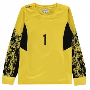 Image of Sondico Core Goalkeeper Shirt Juniors - Yellow