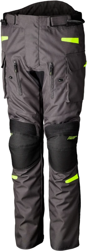 Image of RST Endurance Waterproof Pants Graphite Fluo Yellow Size 42