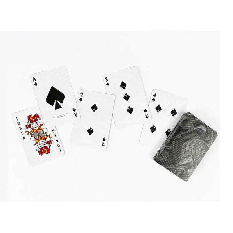 Image of Professor Puzzle Playing Cards - White White One Size