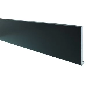 Image of Wickes PVCu Black Fascia Board 18 x 225 x 4000mm