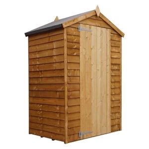 Image of Mercia Overlap Apex Windowless Value Shed - 3 x 4ft