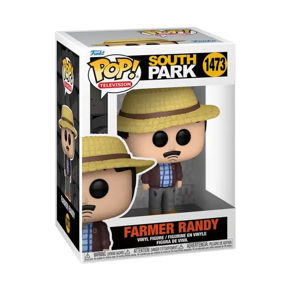 Image of South Park Farmer Randy Vinyl Figurine 1473 Funko Pop! multicolour