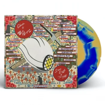 Image of Steve Earle & The Dukes - Ghosts Of West Virginia Limited Edition Blue & Gold Vinyl