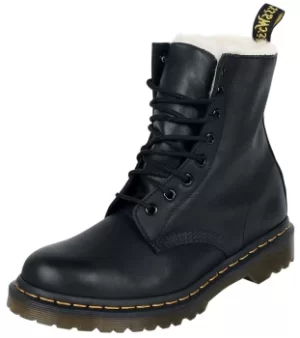Image of Dr. Martens 1460 Serena Fur Lined Boot black
