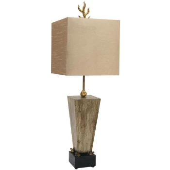 Image of Grenouille - 1 Light Table Lamp Umber, E27 - Elstead