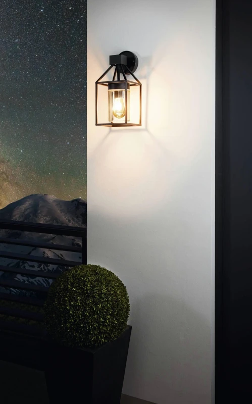 Image of EGLO Trecate Industrial Indoor Outdoor Wall Light