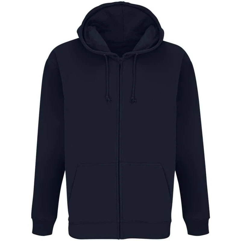 Image of SOL'S Mens Carter Full Zip Hoodie in Navy Size: XS Navy Male XS