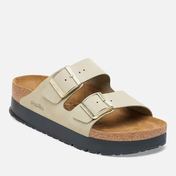 Image of Birkenstock Womens Papillio Arziona Nubuck Sandals - UK 3.5