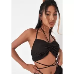 Image of Missguided Faux Leather Legging - Black