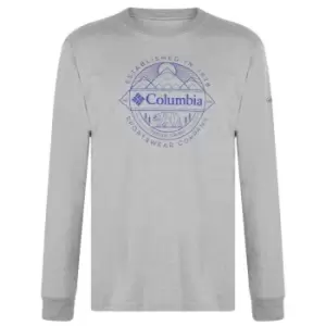 Image of Columbia Cades T Shirt Mens - Grey