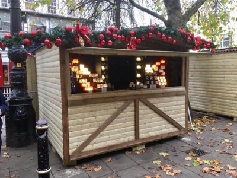 Image of Churnet Valley Garden Furniture Ltd 3M X 2.4M Standard Chalet - Timber - L282 X W330 X H262cm - Minimal Assembly Required