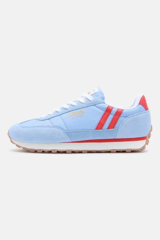 Image of Patrick Mens Monza Runner in Baby Blue Size: 9 Baby Blue Male 9