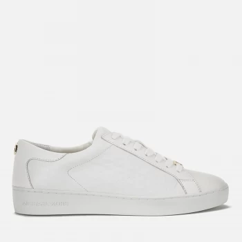 Image of Michael Kors Womens Colby Trainers - Optic White - UK 8