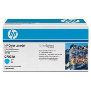 Image of HP 646A Cyan Laser Toner Ink Cartridge