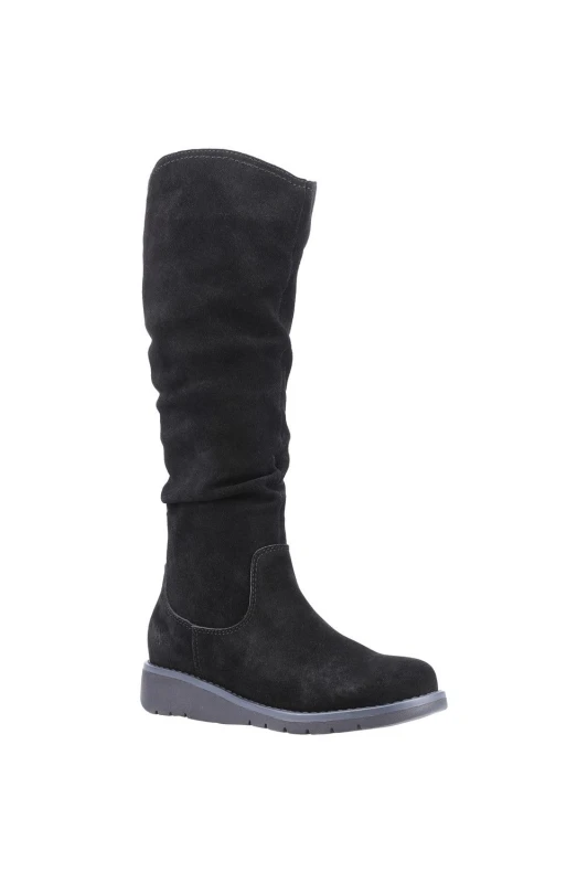 Image of Hush Puppies 'Lucinda Boot' Long Boots Black female