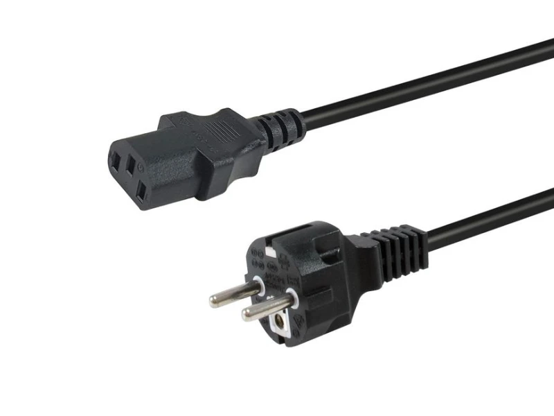 Image of Equip 112111 power cable Black 3m CEE7/7 IEC C13