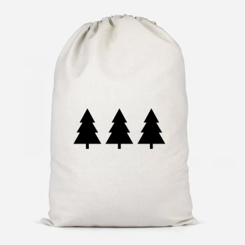 Image of Christmas Trees Santa Sack - Small