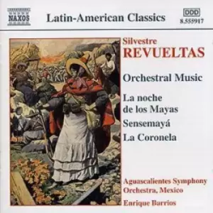 Image of Aguascalientes Symphony Orchestra Mexico - Orchestral Music (Barrios, Aguascalientes So) CD Album - Used