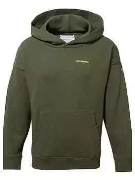 Image of Boys, Craghoppers Madray Hooded Top, Green, Size 3-4 Years