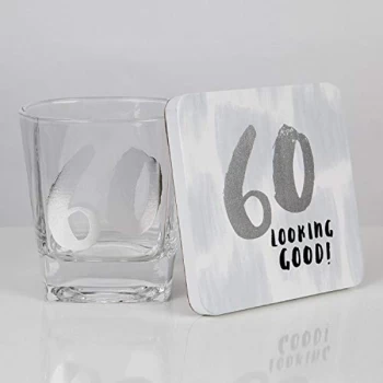 Image of Luxe Whiskey Glass & Coaster Set - 60