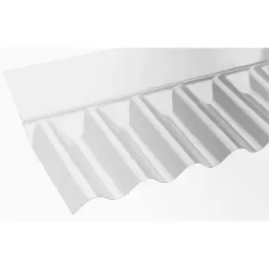 Image of Corotherm 3" Wall Flashing For Roof Sheet - Pack 3