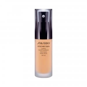 Image of Shiseido Synchro Skin Lasting Liquid Foundation SPF 20 G2