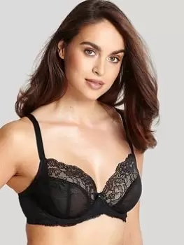 Image of Panache Ana Plunge Bra - Black, Size 30E, Women
