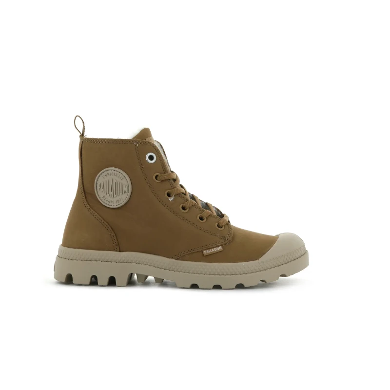 Image of Palladium Womens shoes Palladium Pampa Hi Marron Female 41