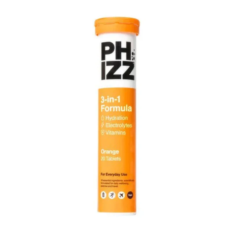 Image of Phizz Orange Multivitamin & Hydration - 20 Tablets