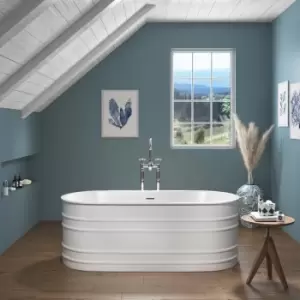 Image of Freestanding Double Ended Bath - 1600 x 720mm - Coniston