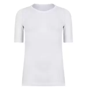 Image of UYN Sport Man Visyon Light 2.0 Underwear Short Sleeve V Neck Shirt - White