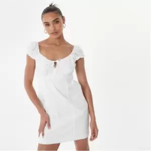 Image of Jack Wills Broderie Dress - White