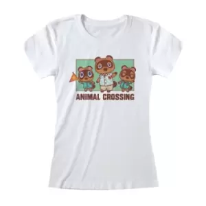 Image of Nintendo Animal Crossing - Nook Family (Fitted) Medium