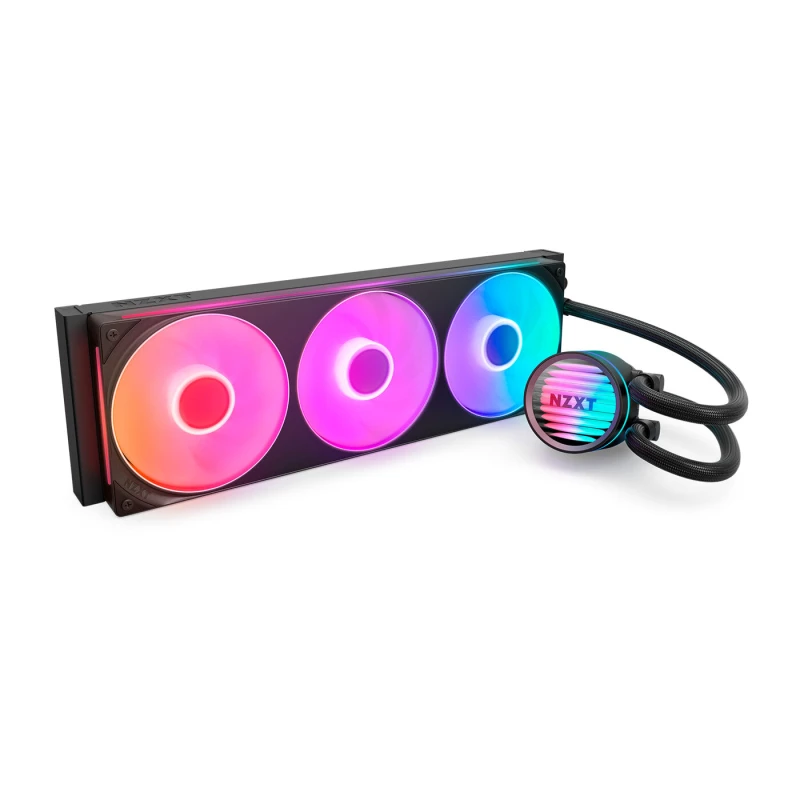 Image of Nzxt NZXT Kraken Core 360 RGB Processor Liquid cooling kit 12cm Black RL-KR36C-B1