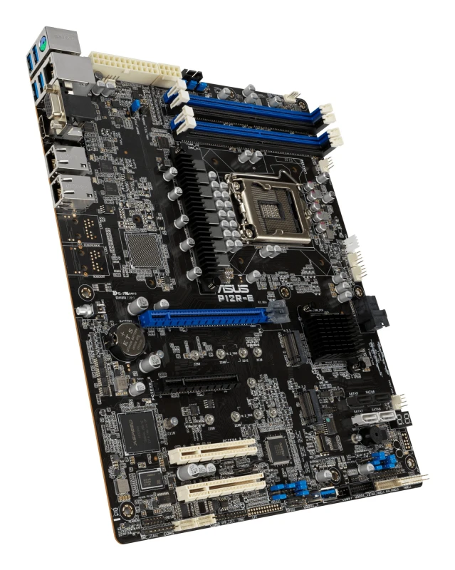 Image of ASUS P12R-E motherboard Intel C256 LGA 1200 (Socket H5) ATX