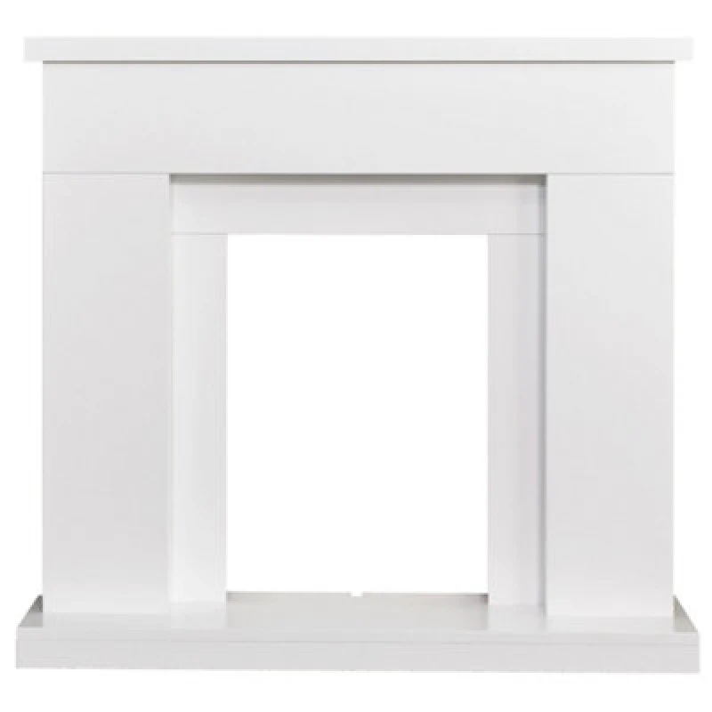 Image of Adam Fires & Fireplaces Adam Lomond Fireplace in Pure White, 39" White